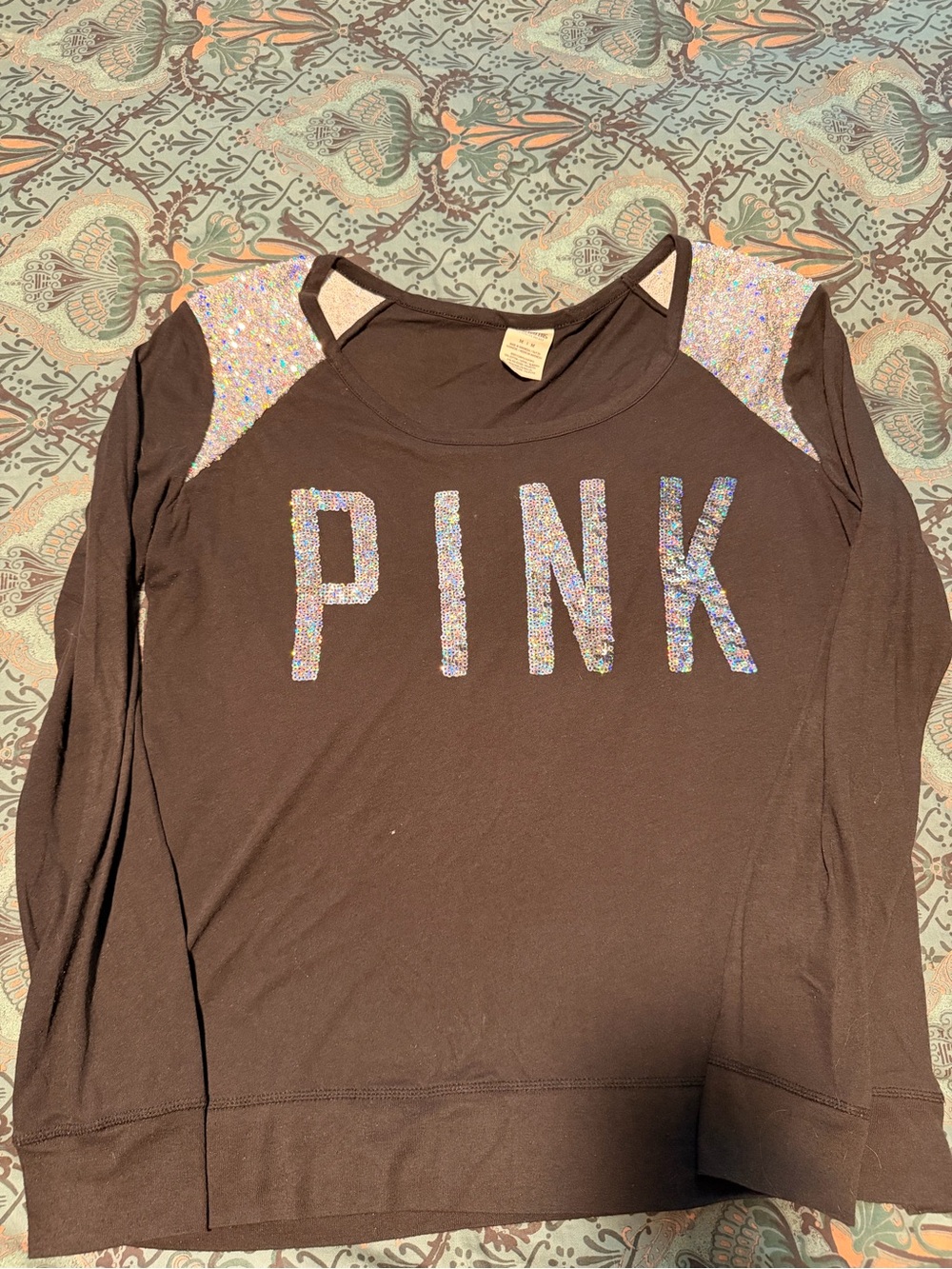 PINK Sequin Top
